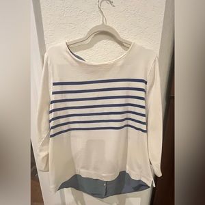 Talbots long sleeved cotton shirt
